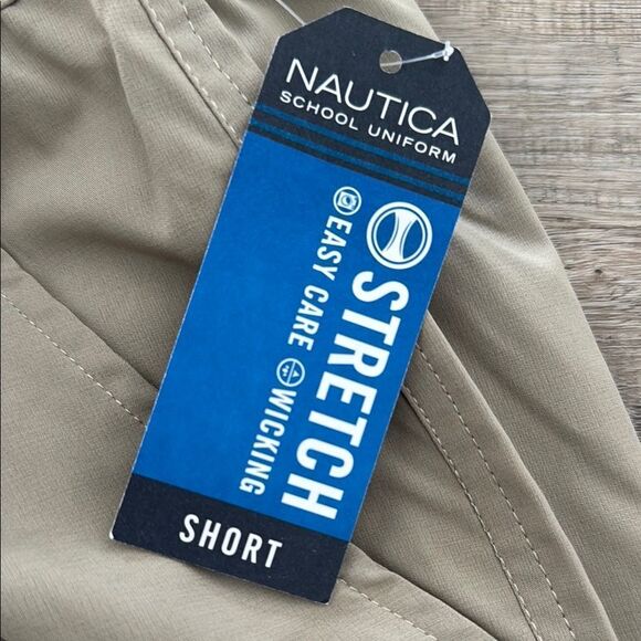 Nautica Grey stone Shorts with Elastic Waistband size XL - Picture 3 of 3